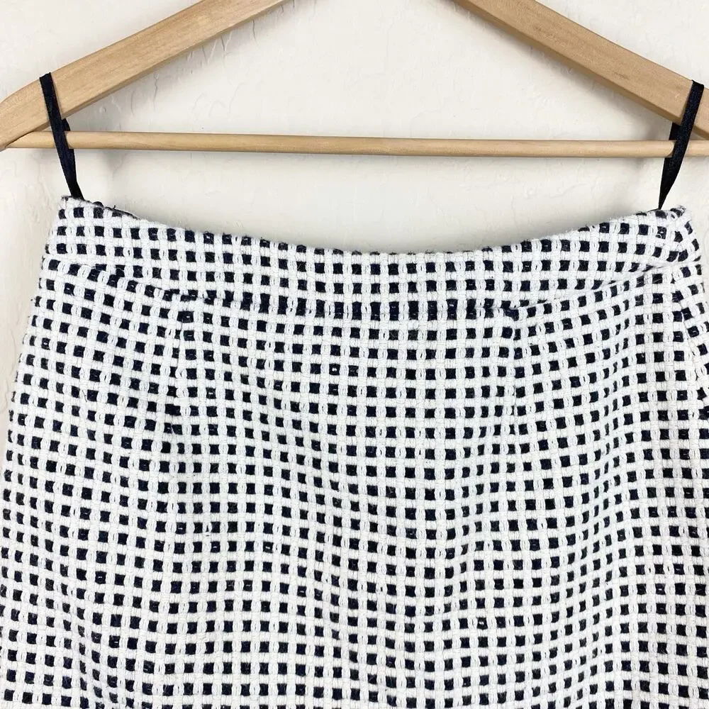 Banana Republic Vintage Y2K Gingham Mini Skirt Womens Size 4 90s Grunge Boho